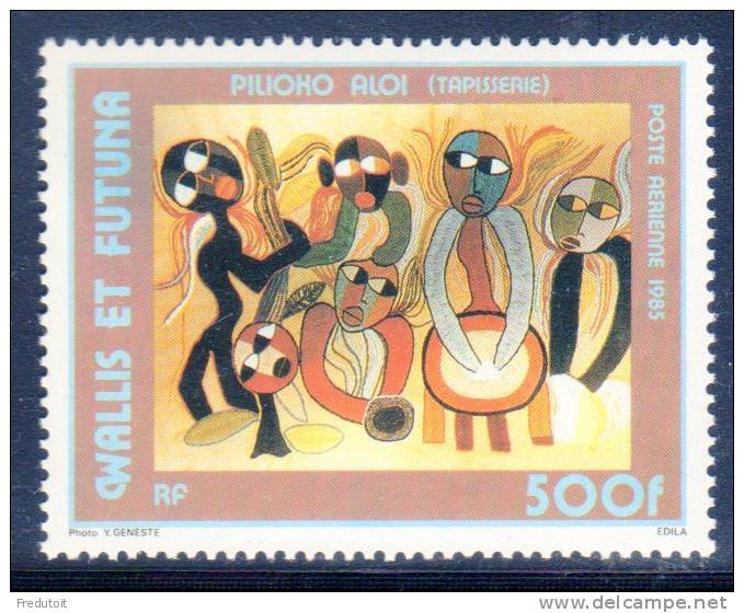 WALLIS ET FUTUNA - P.A N° 143 **  (1985) Tapisserie - Unused Stamps