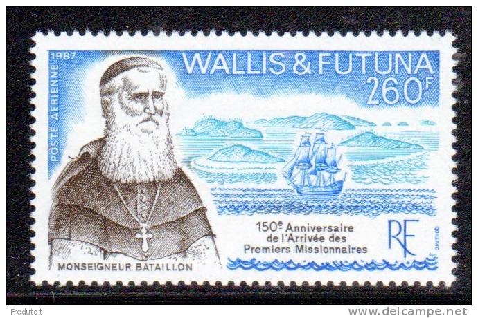 WALLIS ET FUTUNA - P.A N° 158 **  (1987) Missionnaires - Unused Stamps