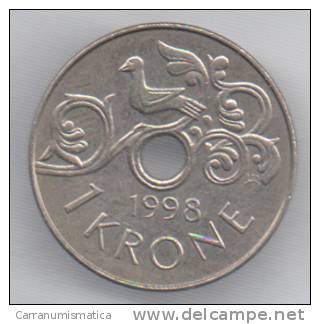 NORVEGIA 1 KRONE 1998 - Norvegia