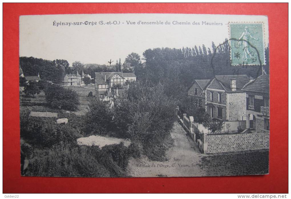 Epinay-sur-Orge(S.-et-O.)- Vue D'ensemble Du Chemin Des Meuniers - Epinay-sur-Orge