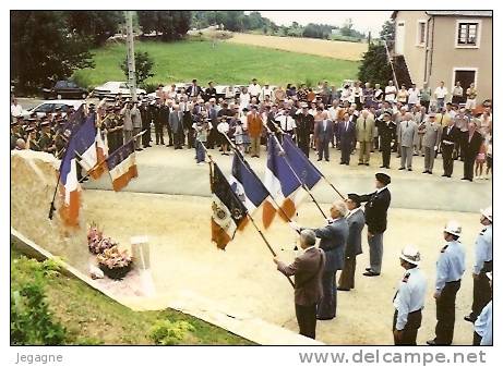 CHASTEL NOUVEL, Inauguration Du Monument Aux Morts Le 14 Juillet 1994. Carte Neuve Hors Commerce. - Autres & Non Classés