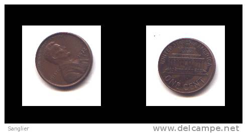 CENT 1972 S - 1959-…: Lincoln, Memorial Reverse