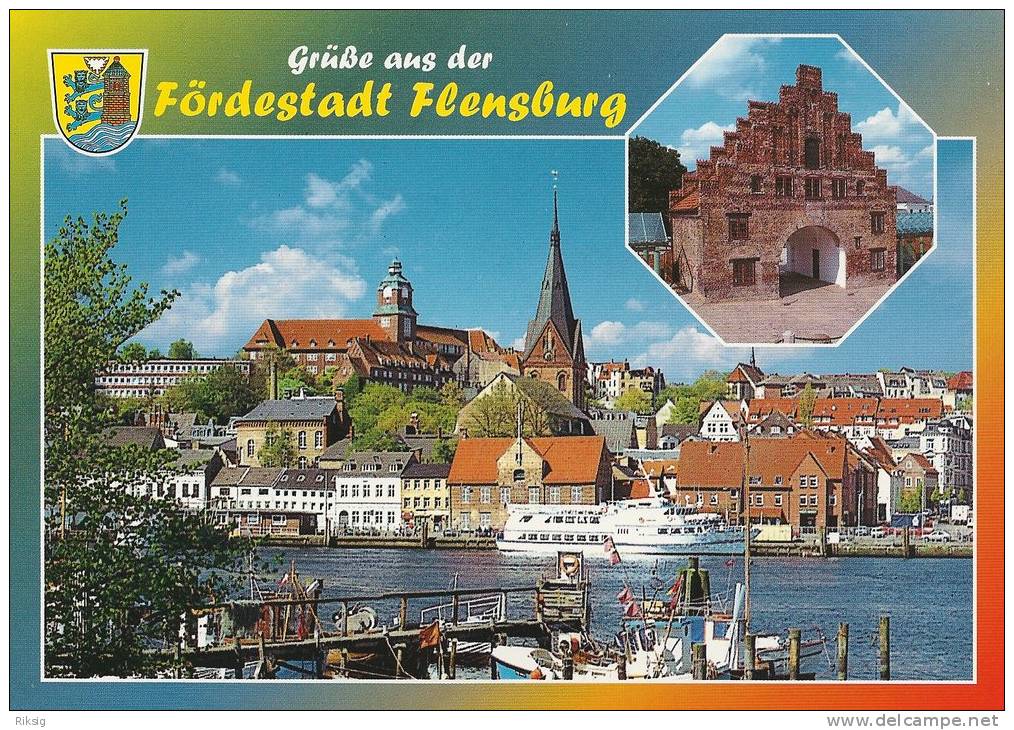 Flensburg-Greetings From  A-617 - Flensburg