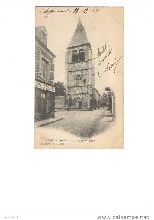 CHATEAUROUX _ 19 - Eglise St-Martial - Chateauroux