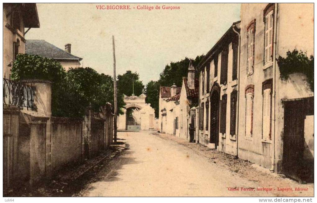 /65/ VIC BIGORRE COLLEGE DES GARCONS - Vic Sur Bigorre