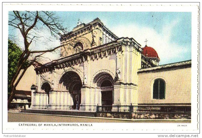 Cathedral Of Manila, Intramuros, Manila - Filippijnen