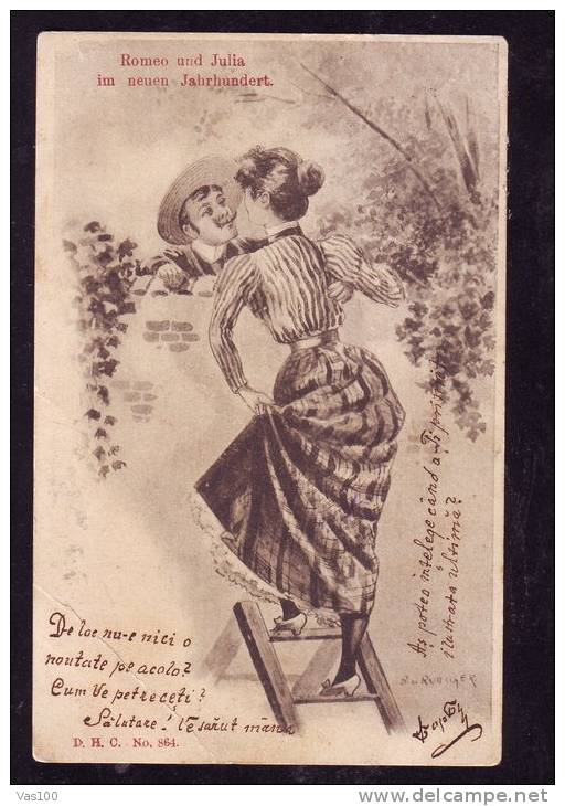 BOURGEOIS ,ROMEO AND JULIA,1901. - Bourgeois