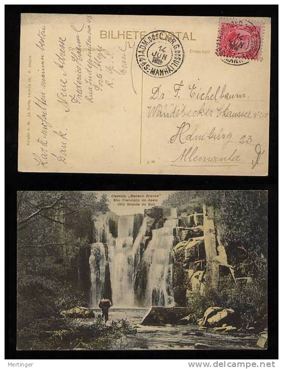 Brazil Brasilien 1910 Postcard  Sao Francisco De Assis  RS - Storia Postale