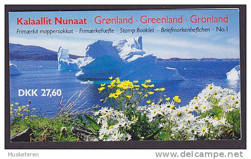 Greenland 1989 MH-MiNr. 1 Königin Queen Margrethe (Cz. Slania) Markenheftchen Booklet (2 Scans) MNH** - Booklets