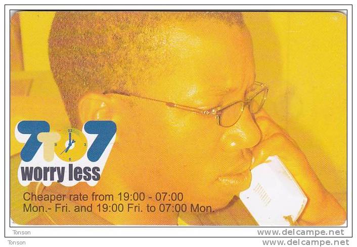 Namibia, NMB-211, 7 To 7, Worry Less, 2 Scans. - Namibie