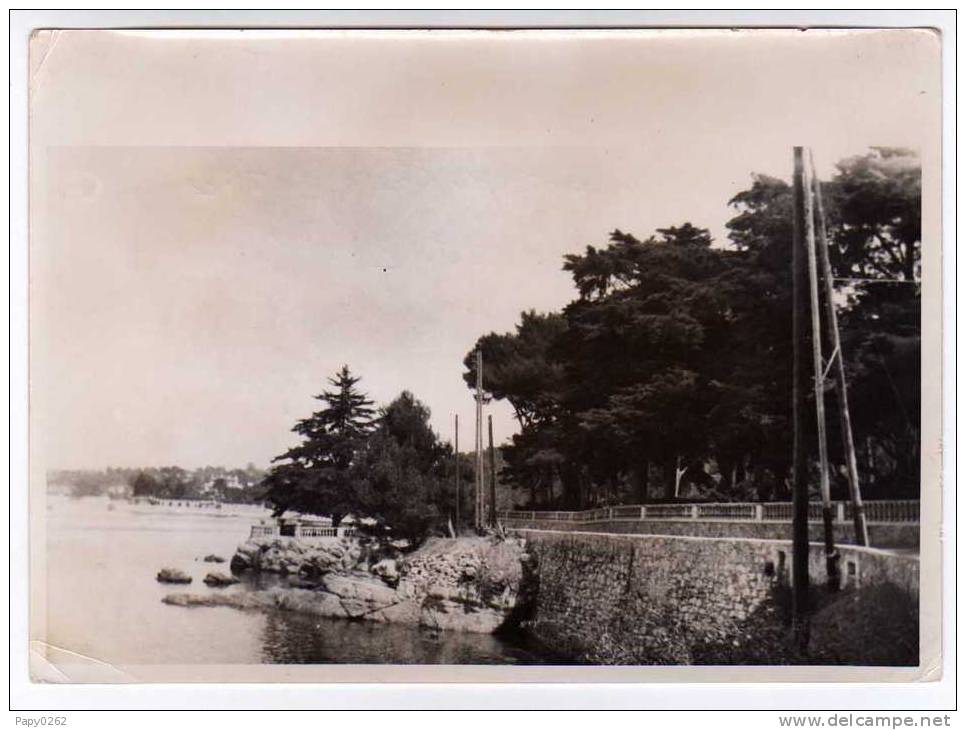 720B)- D06 - PHOTO - LA ROUTE DU CAP D´ANTIBES 1932 - Cap D'Antibes - La Garoupe