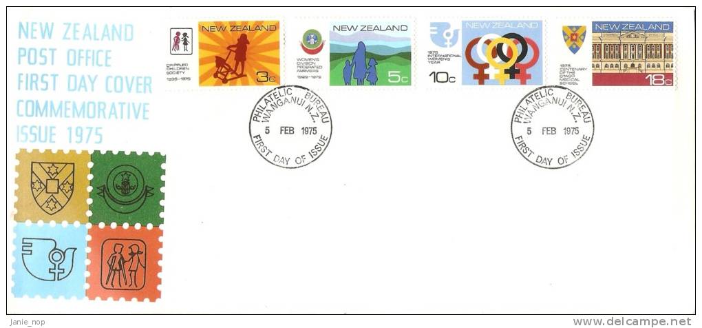 New Zealand 1975 Commemorative FDC - FDC