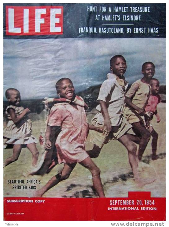 Magazine LIFE - SEPTEMBER 20 , 1954 - INTERNATIONAL EDITION -  Afrique -  Pierre MENDES-FRANCE  (3018) - Novità/ Affari In Corso