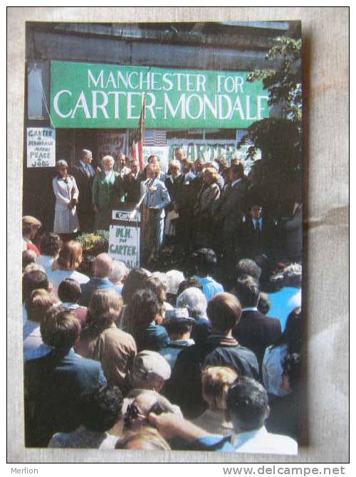 Manchester For Carter - Mondale - Election 1979 - Rosalynn Carter   D93750 - Politieke Partijen & Verkiezingen