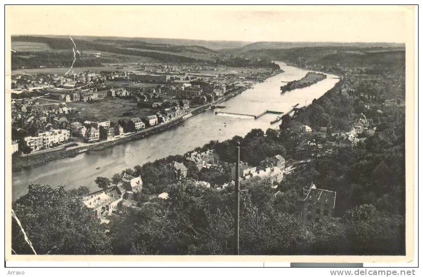 BEL076 - Namur - Vue Sur Jambes - La Caserme Et L'Ile Vas T'y Frotte - Namur