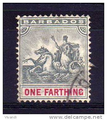 Barbados - 1905 - ¼d Definitive (Watermark Multiple Crown CA) - Used - Barbades (...-1966)