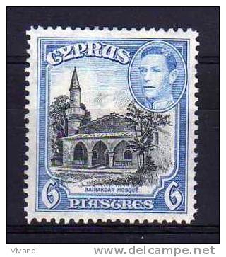 Cyprus - 1938 - 6 Piastres Definitive - MH - Zypern (...-1960)