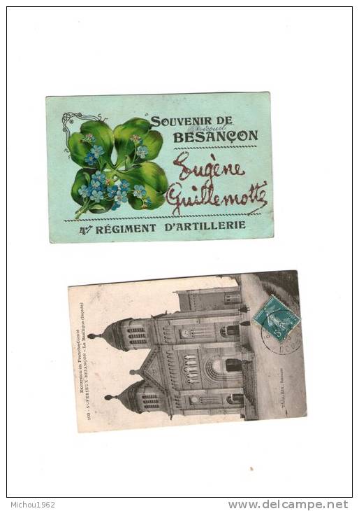 2 Cartes  De  Besancon - Besancon