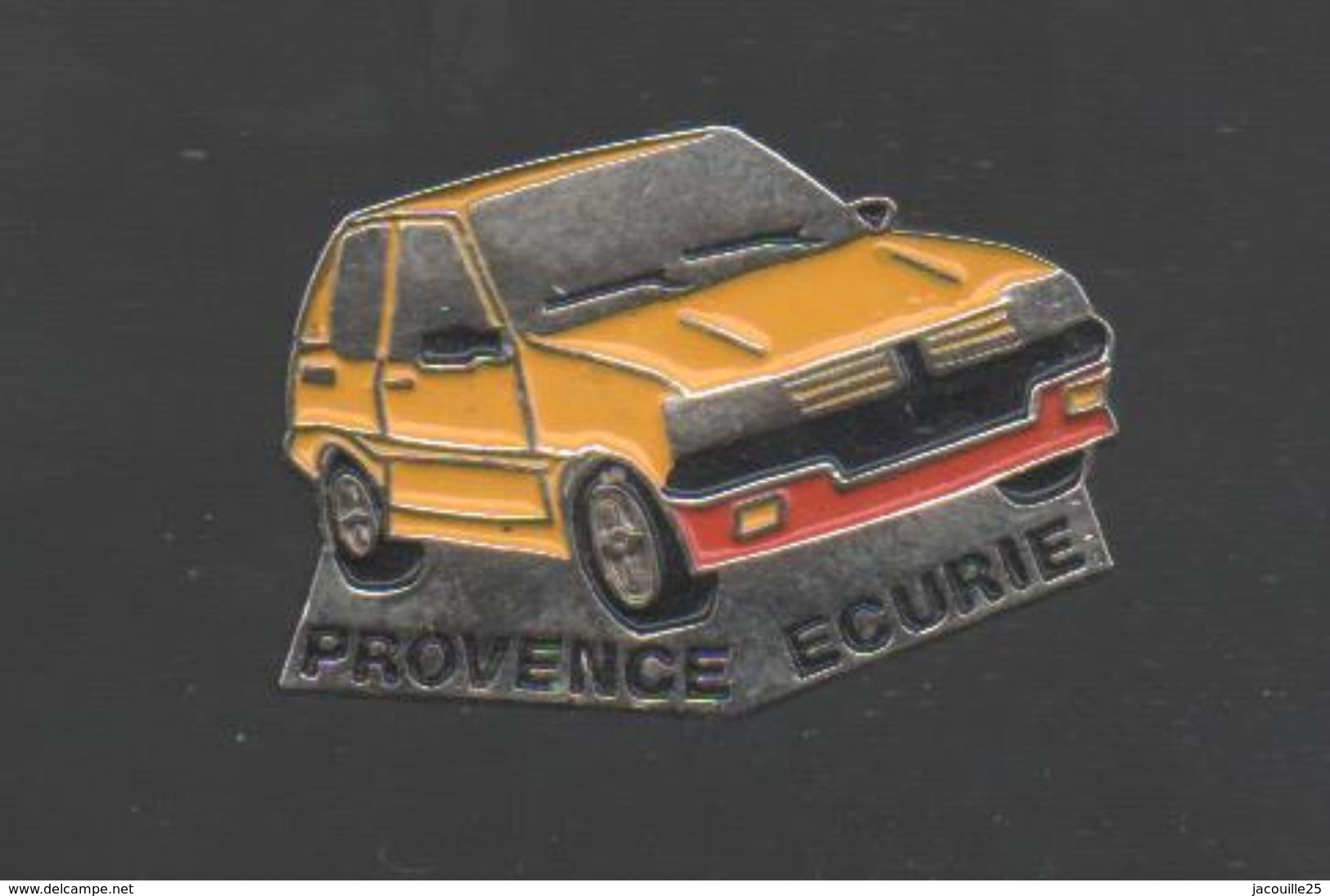 PINS PIN'S AUTO PEUGEOT AUTOMOBILE PEUGEOT 105 PROVENCE ECURIE - Peugeot