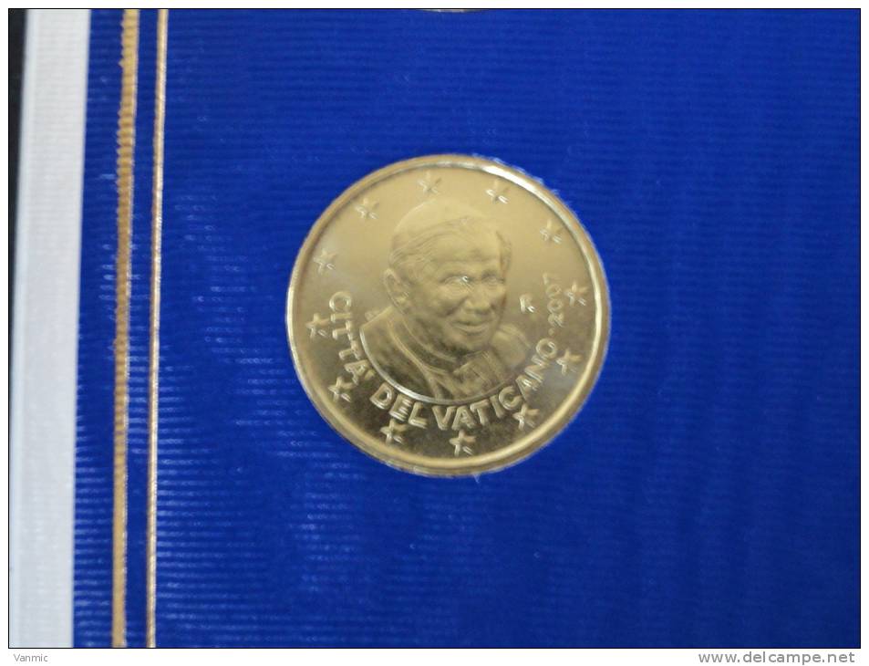 2007 - 10 Cents Centimes D'Euro Vatican - Issue Du Coffret BU - Vatican