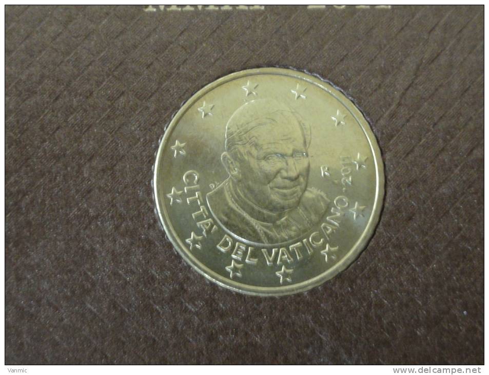 2011 - 50 Cents Centimes D'Euro Vatican - Issue Du Coffret BU - Vaticaanstad