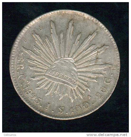 Superbe,  Argent  8 Reales  1895 - Mexico