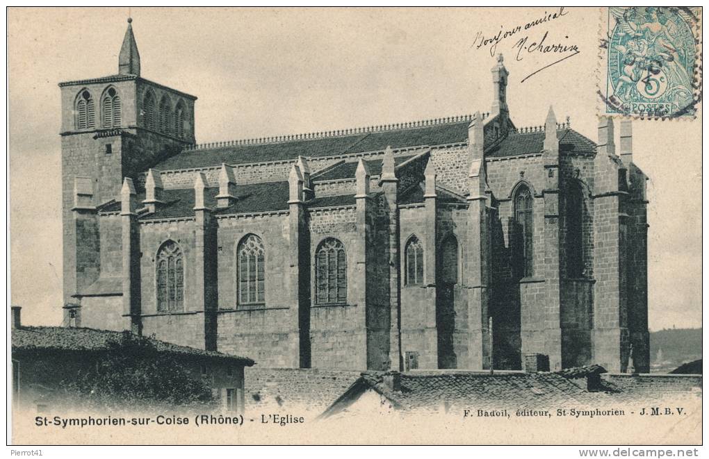 SAINT SYMPHORIEN SUR COISE - L'Église - Saint-Symphorien-sur-Coise