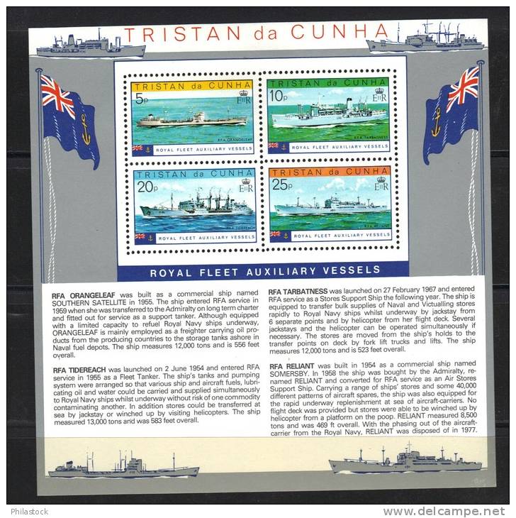 TRISTAN Da CUNHA BF N° 7 ** - Tristan Da Cunha