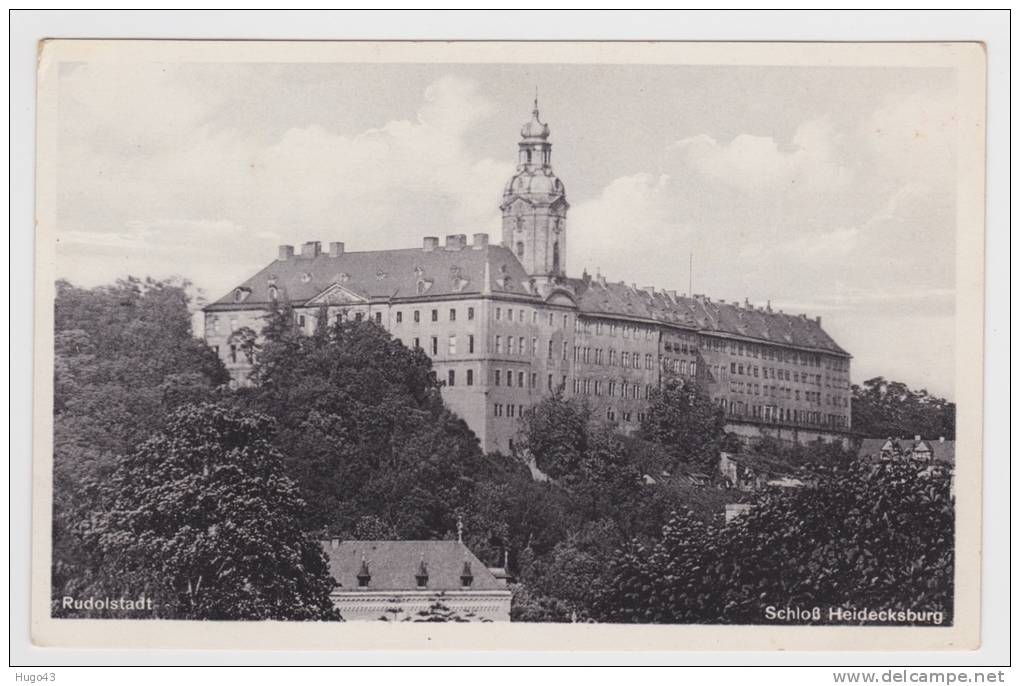 RUDOLSTADT - SCHLOSS HEIDECKSBURG - Rudolstadt