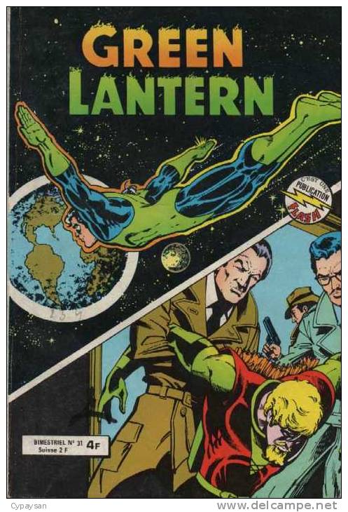 GREEN LANTERN N° 31 BE AREDIT COLLECTION FLASH 04-1980 - Green Lantern