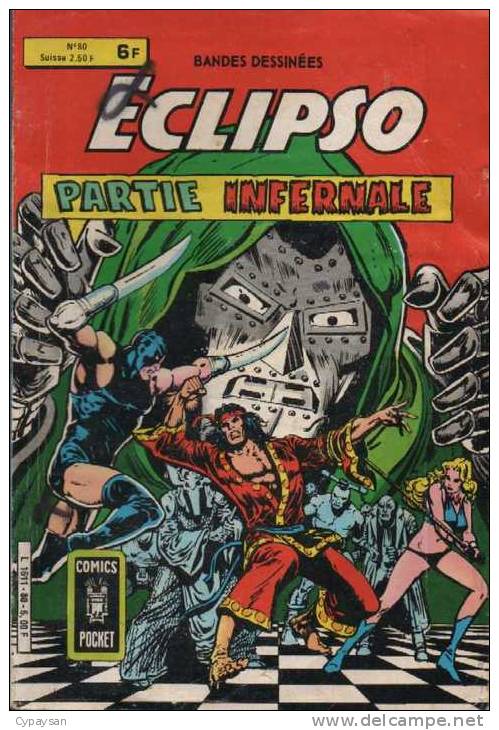 ECLIPSO N° 80 BE ARTIMA COMICS POCKET 03-1982 - Eclipso