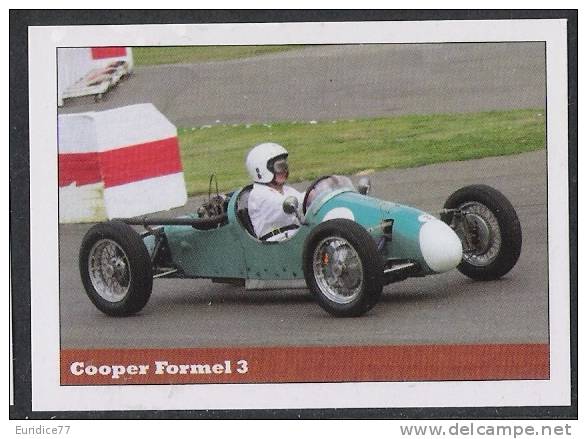 Cooper Formel 3 Sticker - Size:70x50 Mm. Aprox. - Collection Of Vintage Cars - Otros & Sin Clasificación