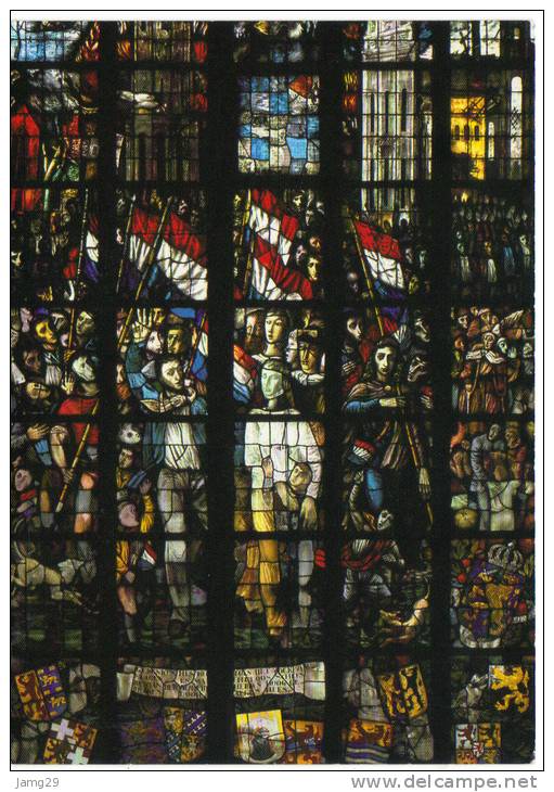 Nederland/Holland, Gouda, St. Janskerk, Bevrijdingsglas (28a), 2002 - Gouda