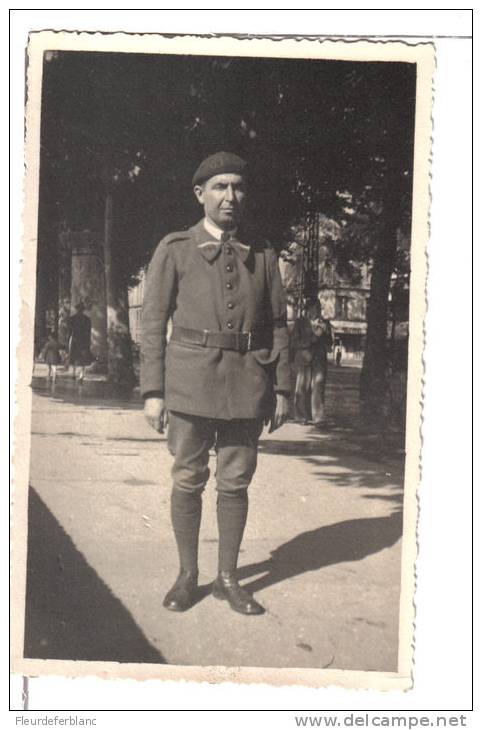 Photo Originale D´un Militaire Du 342e Régiment D´infanterie Territoriale ... Sur Le Beret GP Ou CP ? - War, Military