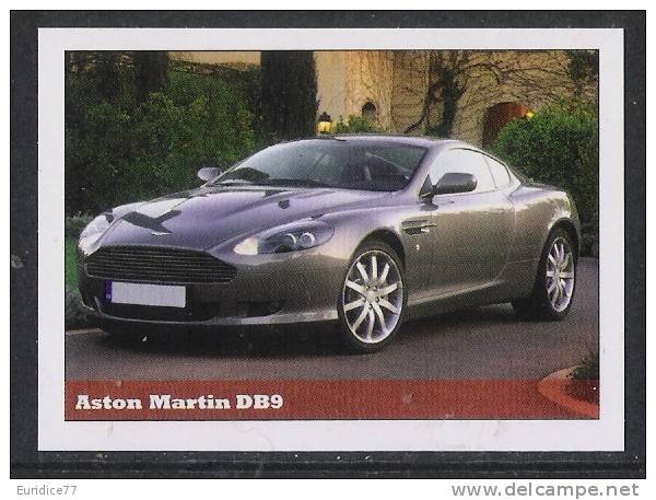 Aston Martin DB9 Sticker - Size:70x50 Mm. Aprox. - Collection Of Vintage Cars - Otros & Sin Clasificación