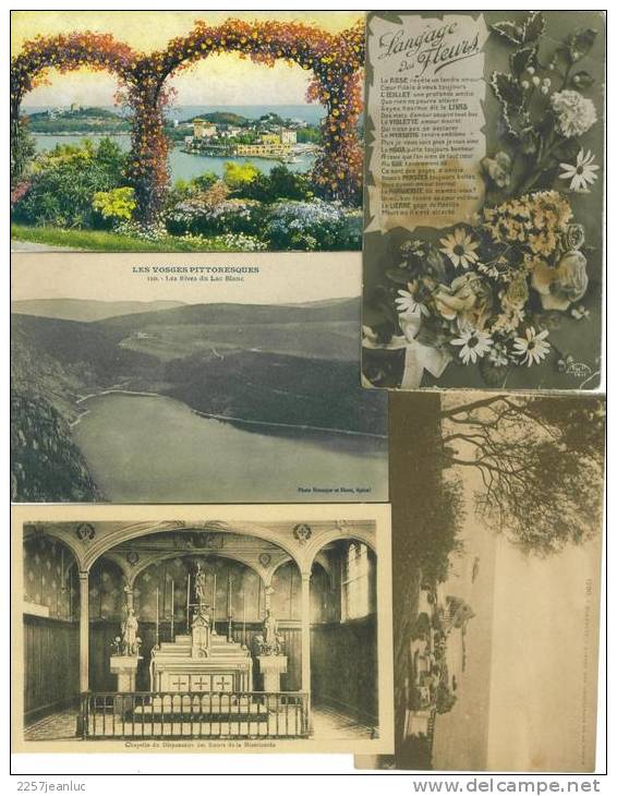 Petit Lot De  20 CP ET CPM Divers De France - 5 - 99 Postcards