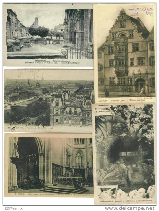 Petit Lot De  20 CP ET CPM Divers De France - 5 - 99 Postcards