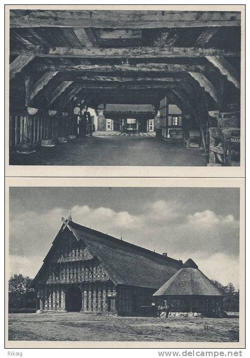 Der Quatmannshof - Museumsdorf.  3 Cards   A-662 - Cloppenburg