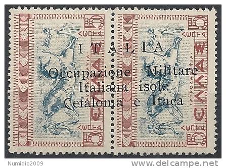 1941 CEFALONIA E ITALIA MITOLOGIA 5+5 L MNH ** - RR11206 - Cefalonia & Itaca