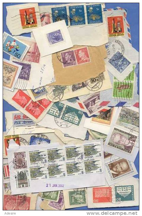 Über 80 Verschiedene Alte Briefmarken Aus Aller Welt, Gestempelt - Lots & Kiloware (max. 999 Stück)