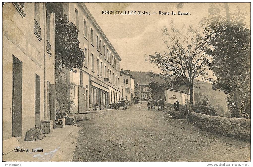 ROCHETAILLEE ROUTE DE BESSAT - Rochetaillee
