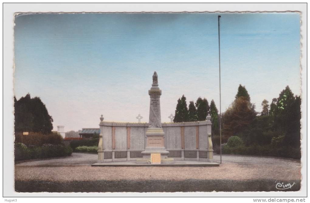 BRUAY SUR L' ESCAUT- N° 2925 - LE MONUMENT AUX MORTS - Bruay Sur Escaut