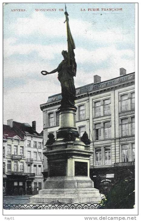 ANVERS - Monument De La Furie Francaise. - Antwerpen