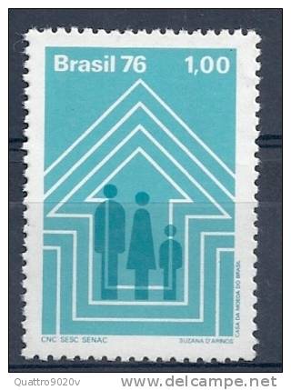 1976 - SESC And SENAC National Organisations For Apprenticeship And Welfare - MNH - Unused Stamps