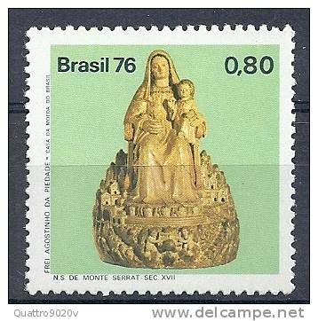 1976 - Brazilian Sculpture - MLH - Unused Stamps