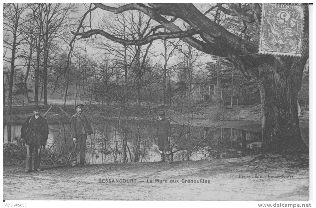 BESSANCOURT. CPA. LA MARE AUX GRENOUILLES.xxxxx - Autres & Non Classés