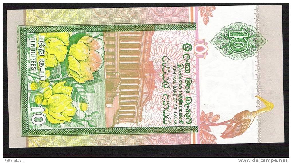 SRI LANKA   P108 10  RUPEES 15.11.1995  #M/219     UNC. - Sri Lanka