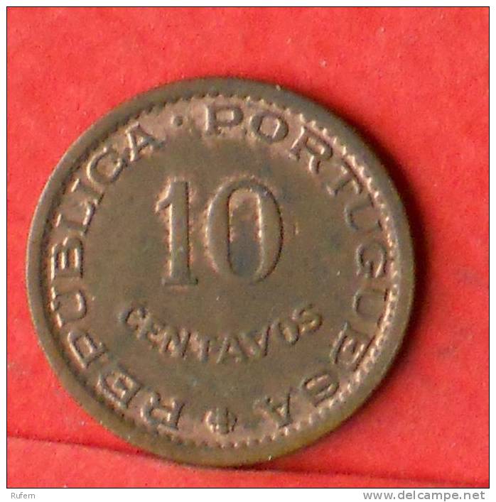 MOZAMBIQUE  10  CENTAVOS  1960   KM# 83  -    (1313) - Mozambique