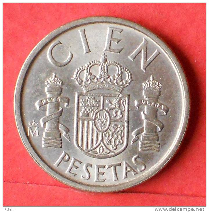 SPAIN  100  PESETAS  1989   KM# 826  -    (1328) - 100 Pesetas