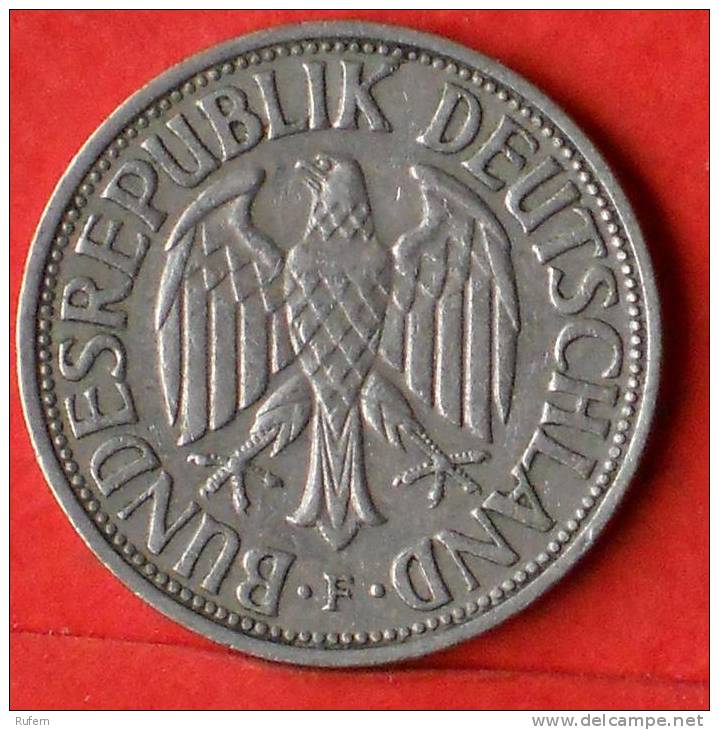 GERMANY FEDERAL REPUBLIC  1  MARK  1950 F   KM# 110  -    (1339) - 1 Marco